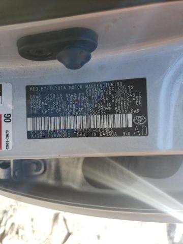 Photo 10 from auction – 2016 TOYOTA COROLLA with VIN 2T1BURHE9GC508534