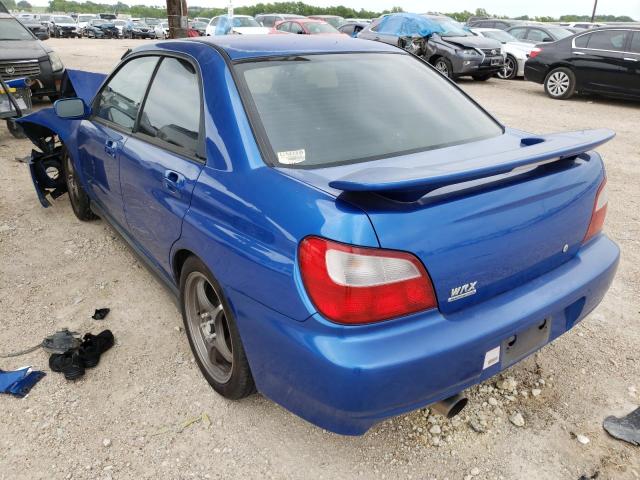 Photo 3 from auction – 2003 SUBARU IMPREZA WR with VIN JF1GD29633G508731