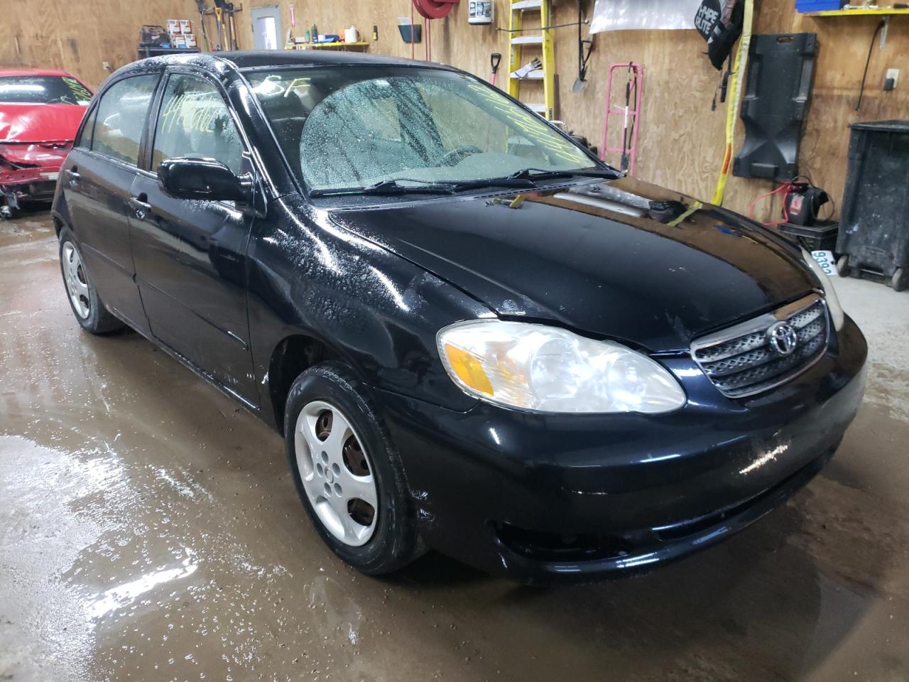 TOYOTA COROLLA CE 2008 with VIN 2T1BR32E28C893802 - Photo from auction