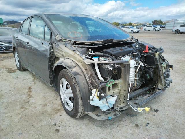 HONDA CIVIC LX 2012 with VIN 2HGFB2F52CH592201 - Photo from auction
