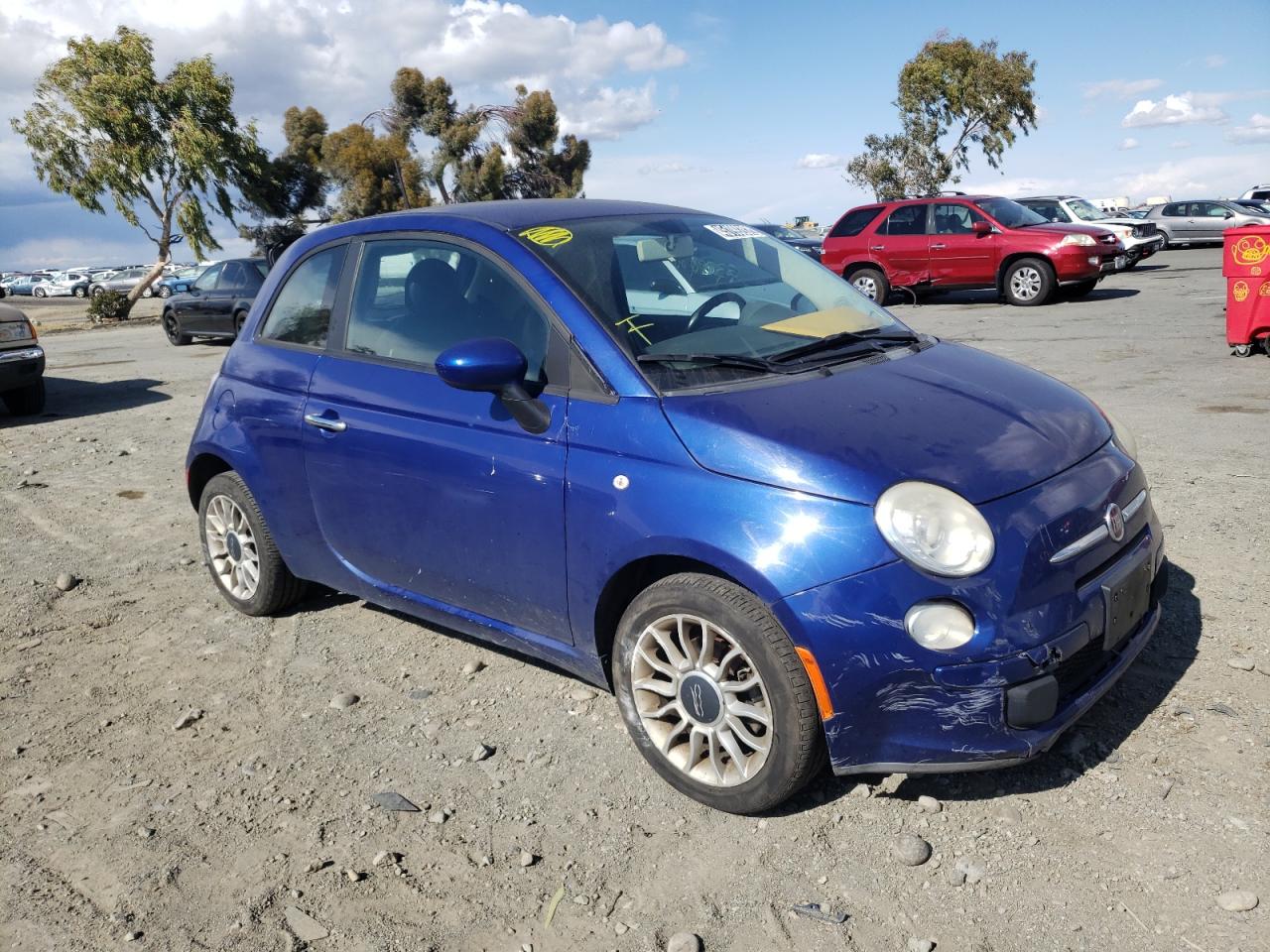 FIAT 500 POP 2012 with VIN 3C3CFFAR1CT103435 - Photo from auction
