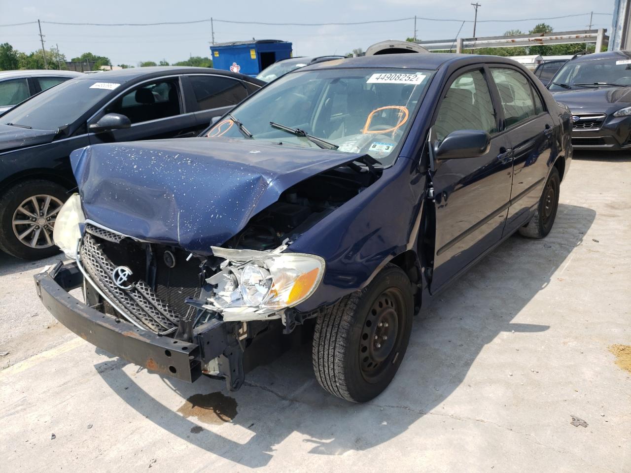Photo 2 from auction – 2008 TOYOTA COROLLA CE with VIN 2T1BR32E38C865846