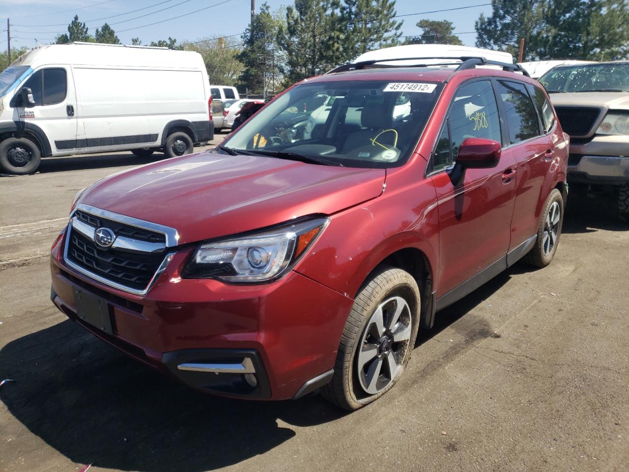 Photo 2 from auction – 2017 SUBARU FORESTER 2 with VIN JF2SJARC3HH580576