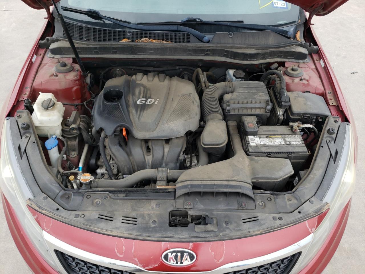 Photo 7 from auction – 2012 KIA OPTIMA EX with VIN 5XXGN4A76CG017892