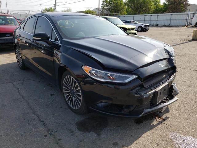 FORD FUSION SE 2017 with VIN 3FA6P0HD6HR340915 - Photo from auction