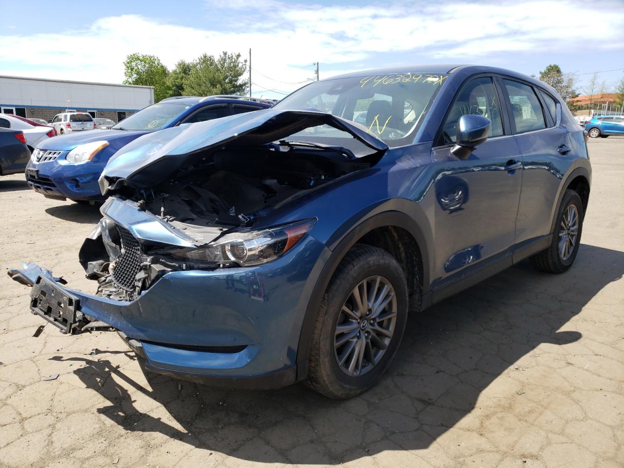 Photo 2 from auction – 2018 MAZDA CX-5 SPORT with VIN JM3KFBBM0J0466619