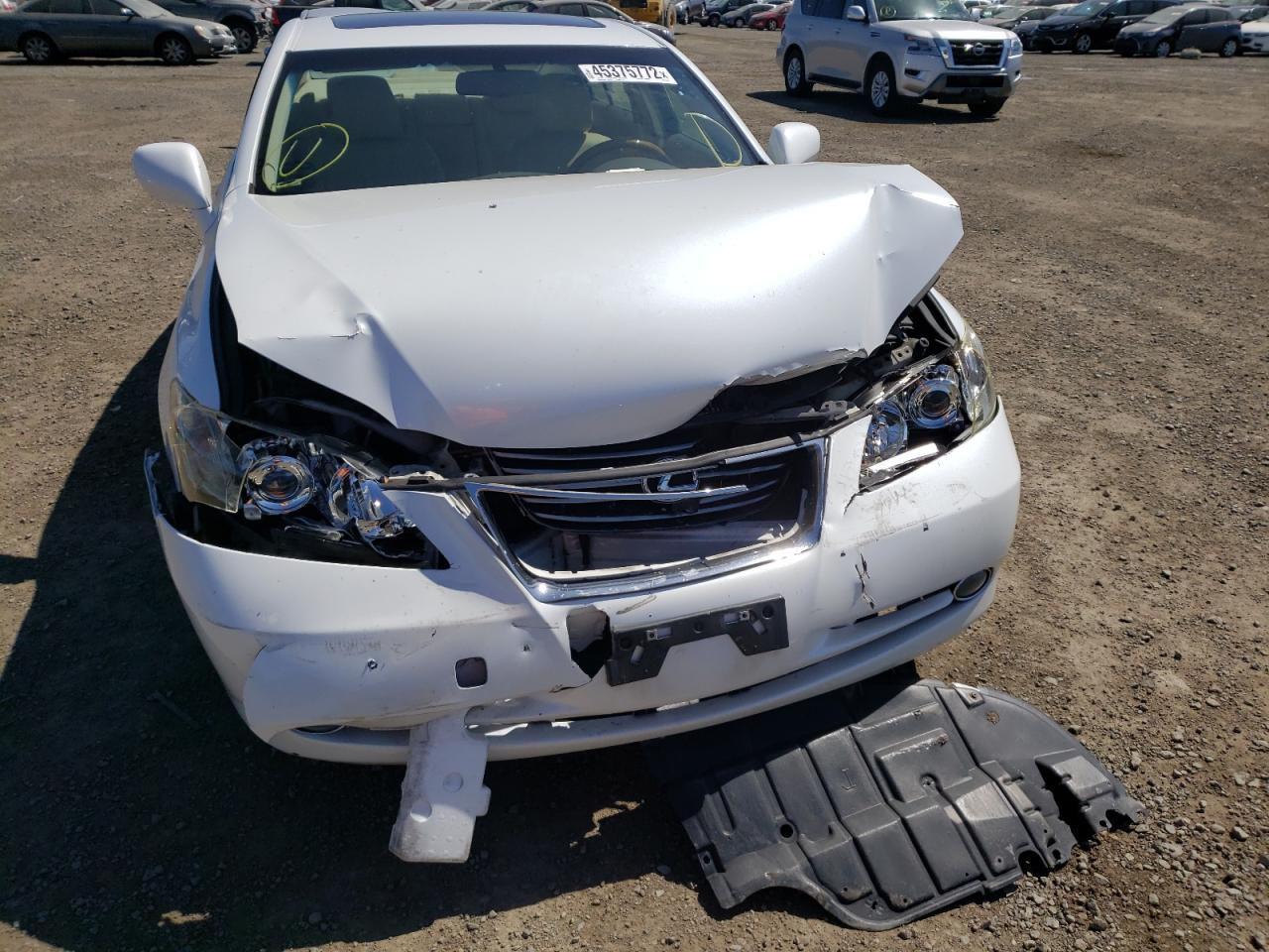 Фото 9 с аукциона – 2007 LEXUS ES 350 с VIN JTHBJ46G672142108