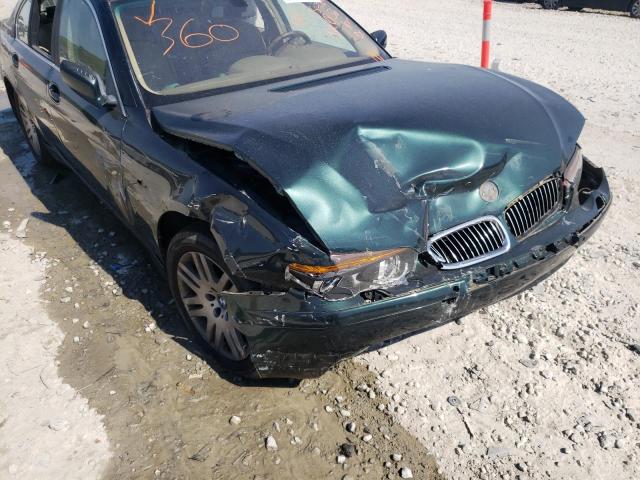 Photo 9 from auction – 2002 BMW 745 I with VIN WBAGL63402DP53852