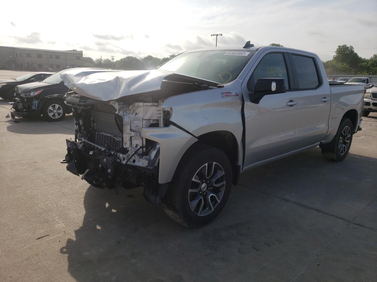 Photo 2 from auction – 2021 CHEVROLET SILVERADO with VIN 3GCUYEET9MG287785