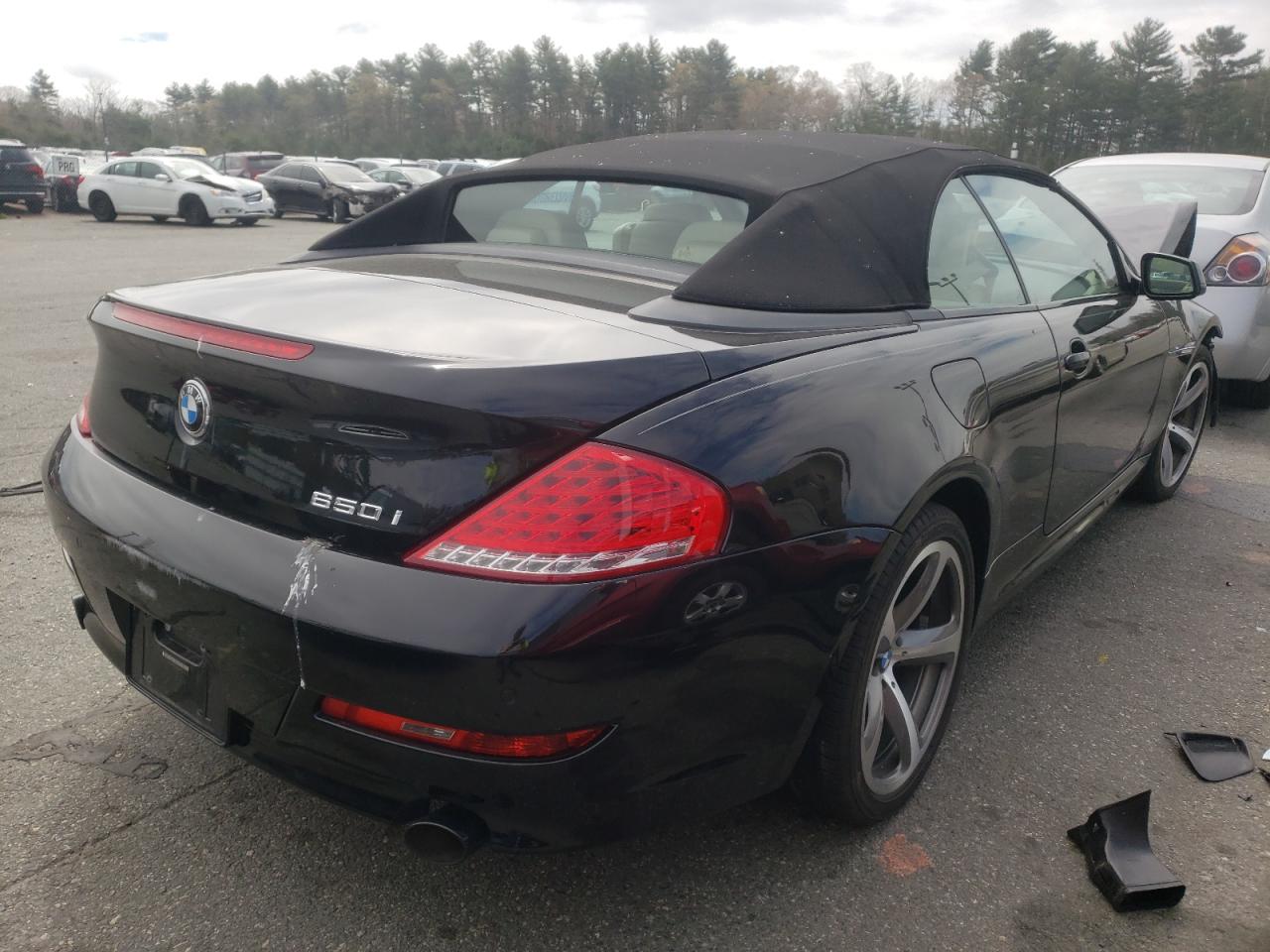 Photo 4 from auction – 2010 BMW 650 I with VIN WBAEB5C57AC225453