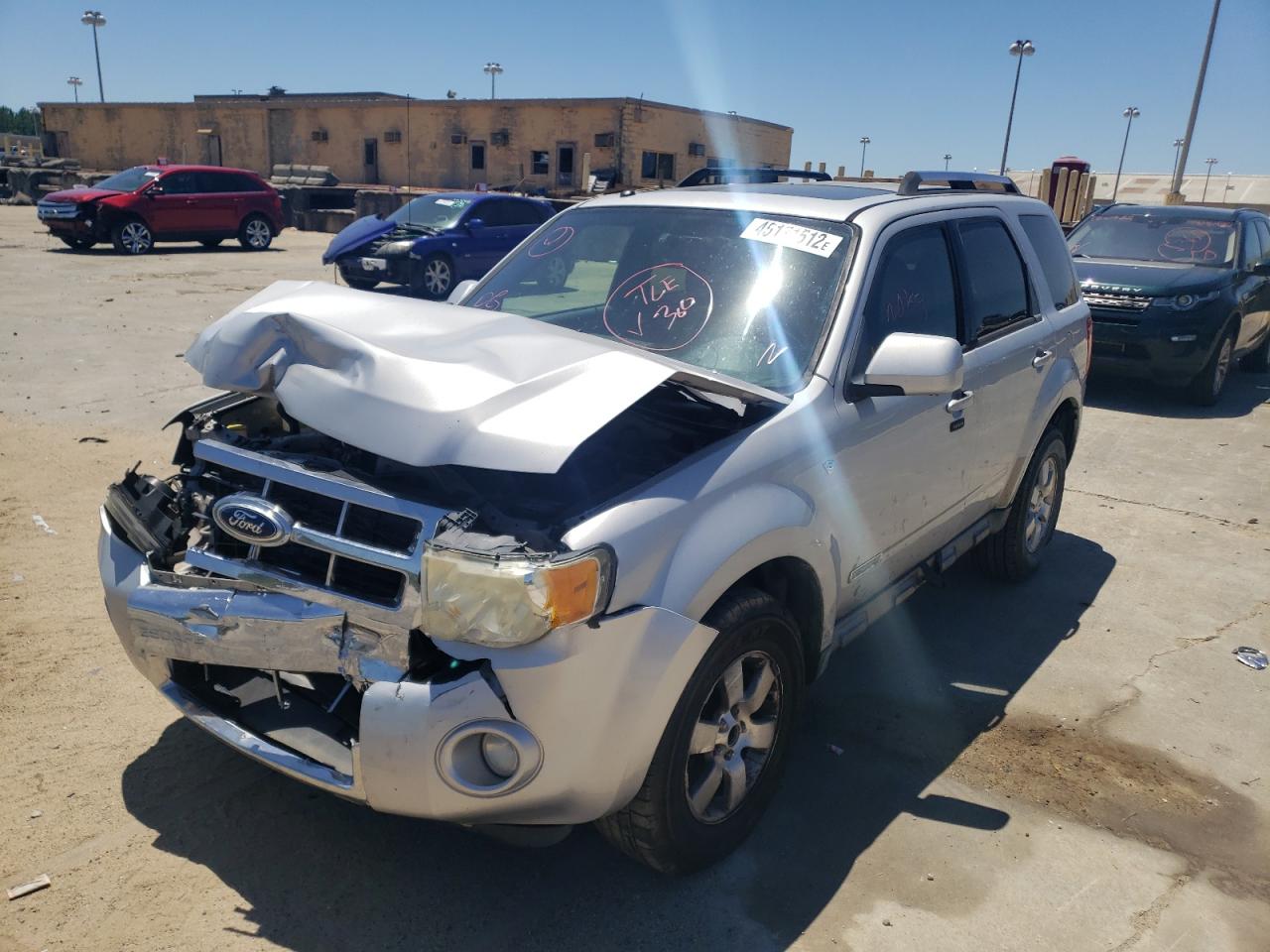 Photo 2 from auction – 2008 FORD ESCAPE LIM with VIN 1FMCU94168KD00372