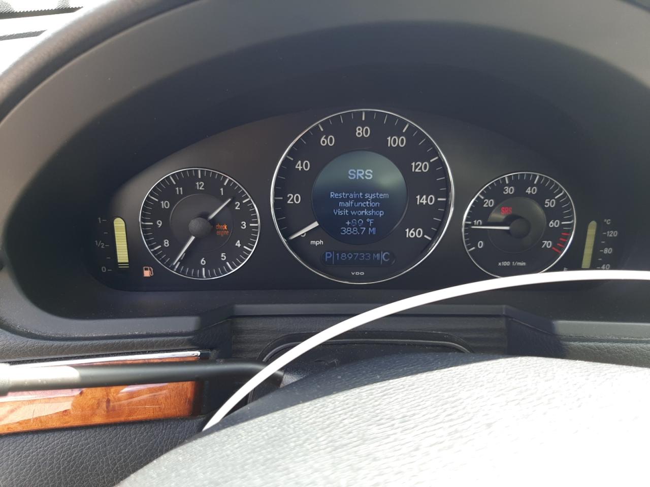 Photo 8 from auction – 2007 MERCEDES-BENZ E 350 with VIN WDBUF56X87B041913