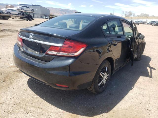 Photo 4 from auction – 2014 HONDA CIVIC LX with VIN 19XFB2F55EE264395