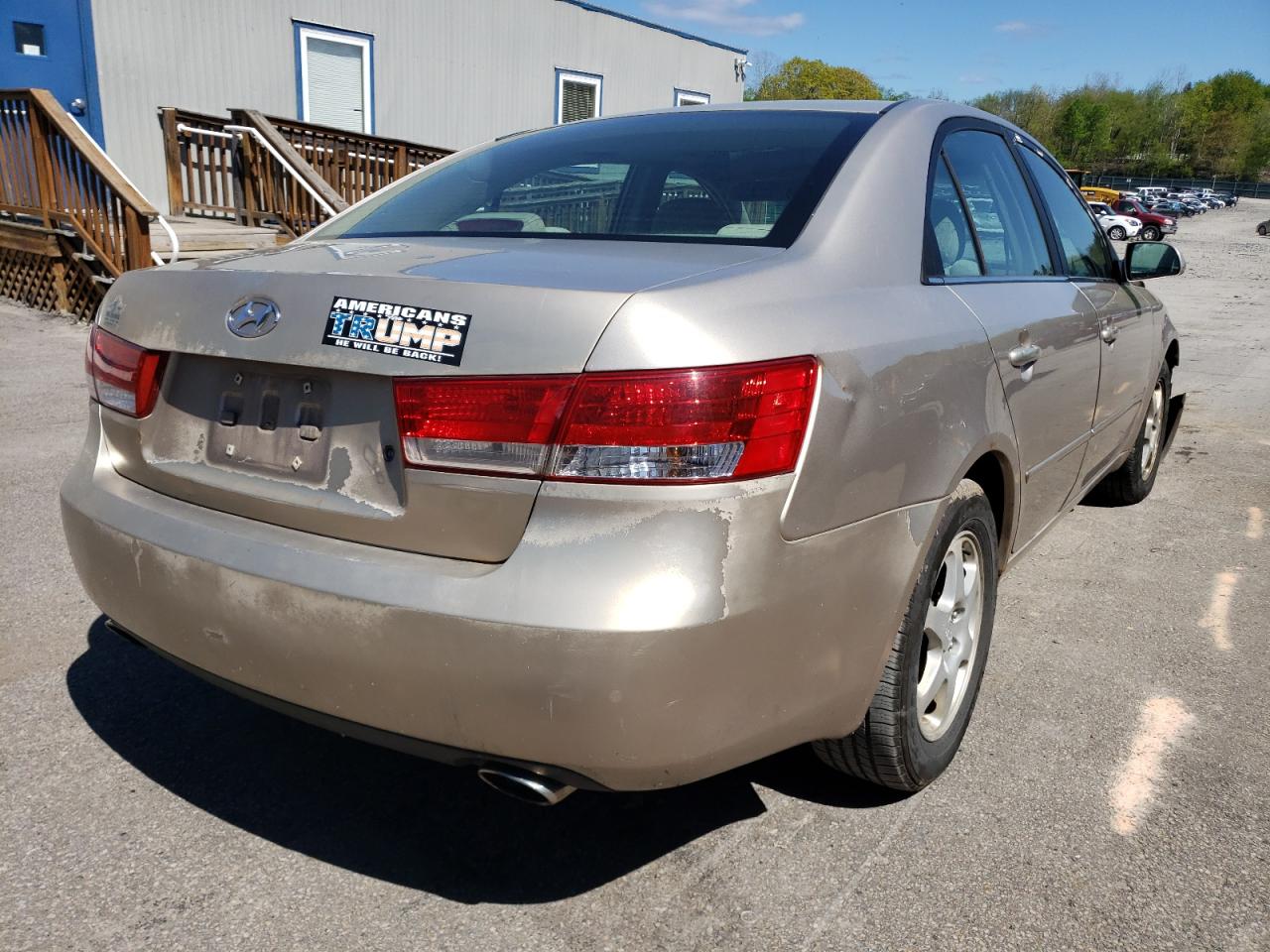Photo 4 from auction – 2007 HYUNDAI SONATA SE with VIN 5NPEU46FX7H160655