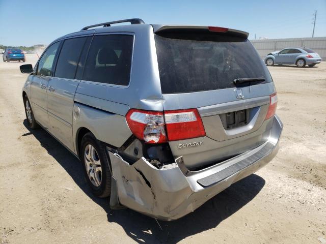 Photo 3 from auction – 2007 HONDA ODYSSEY EX with VIN 5FNRL38737B058357