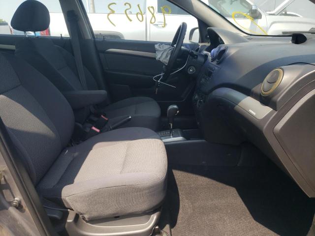 Photo 5 from auction – 2007 CHEVROLET AVEO BASE with VIN KL1TD56677B140997
