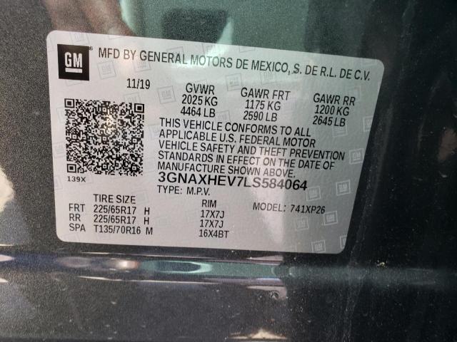 Photo 10 from auction – 2020 CHEVROLET EQUINOX LS with VIN 3GNAXHEV7LS584064
