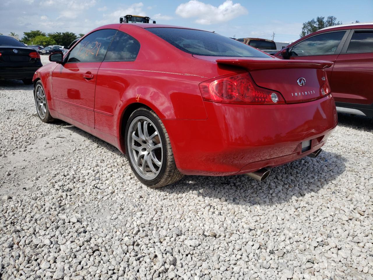 Photo 3 from auction – 2005 INFINITI G35 with VIN JNKCV54EX5M403385