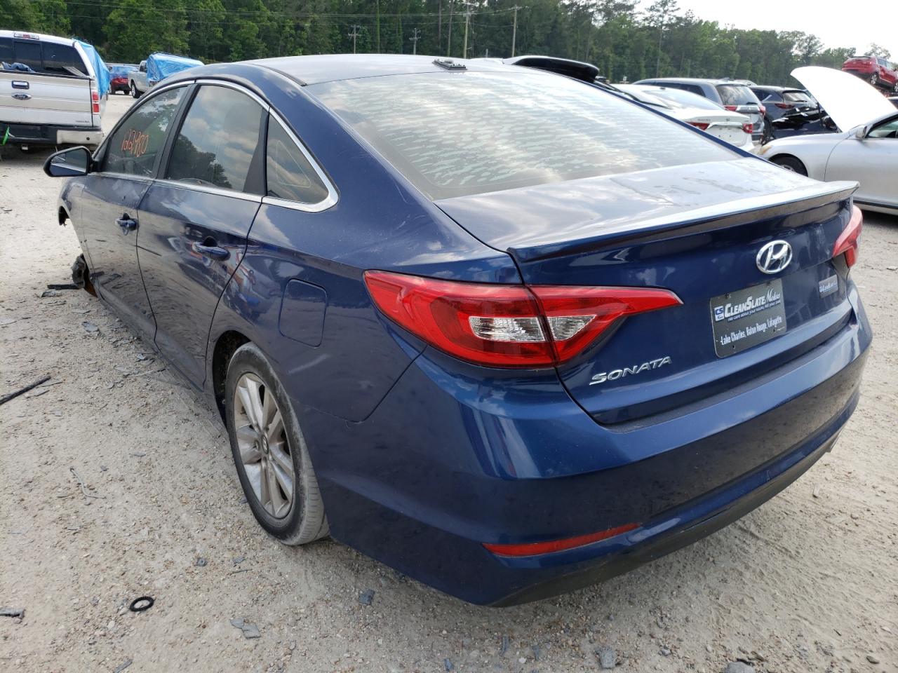 Photo 3 from auction – 2015 HYUNDAI SONATA SE with VIN 5NPE24AF4FH229321