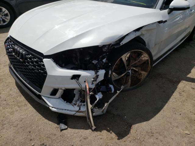 Photo 9 from auction – 2018 AUDI RS5 with VIN WUAPWAF56JA904214