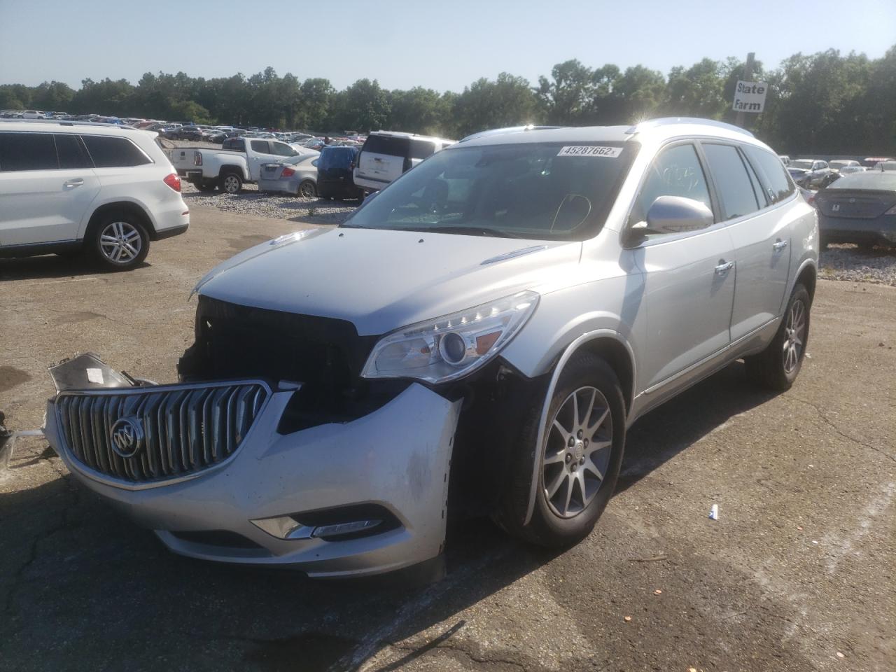 Photo 2 from auction – 2014 BUICK ENCLAVE with VIN 5GAKRBKD7EJ170501