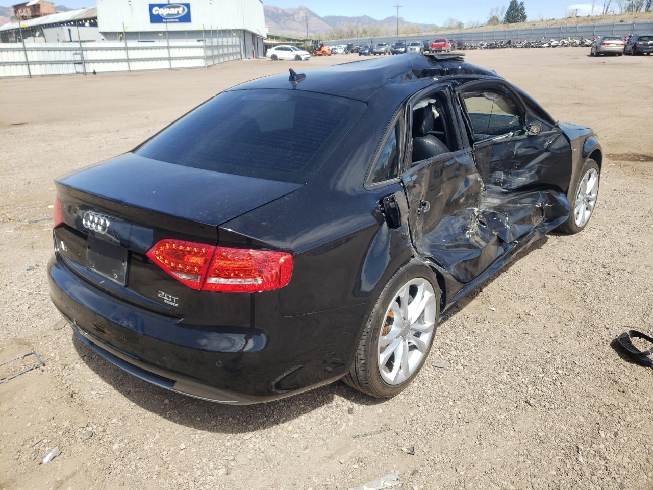 Photo 4 from auction – 2012 AUDI A4 PRESTIG with VIN WAUKFAFL4CA093647