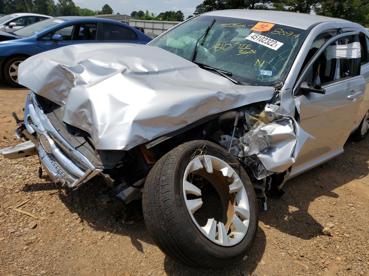 Photo 9 from auction – 2010 FORD TAURUS SEL with VIN 1FAHP2EW7AG138074