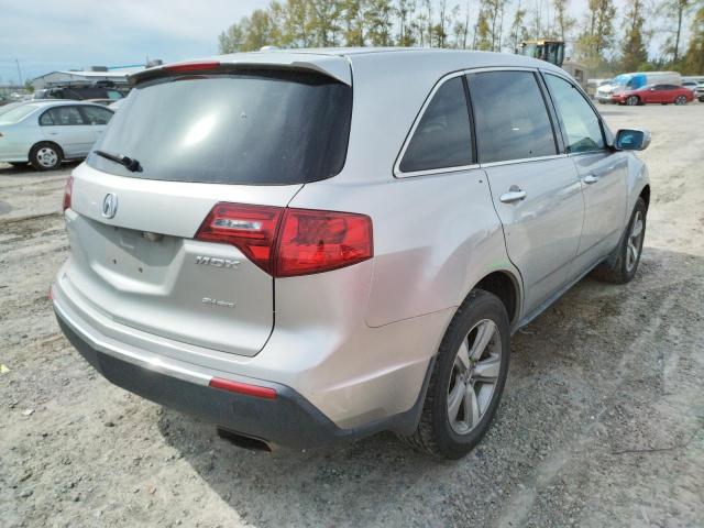Photo 4 from auction – 2012 ACURA MDX TECHNO with VIN 2HNYD2H37CH534379