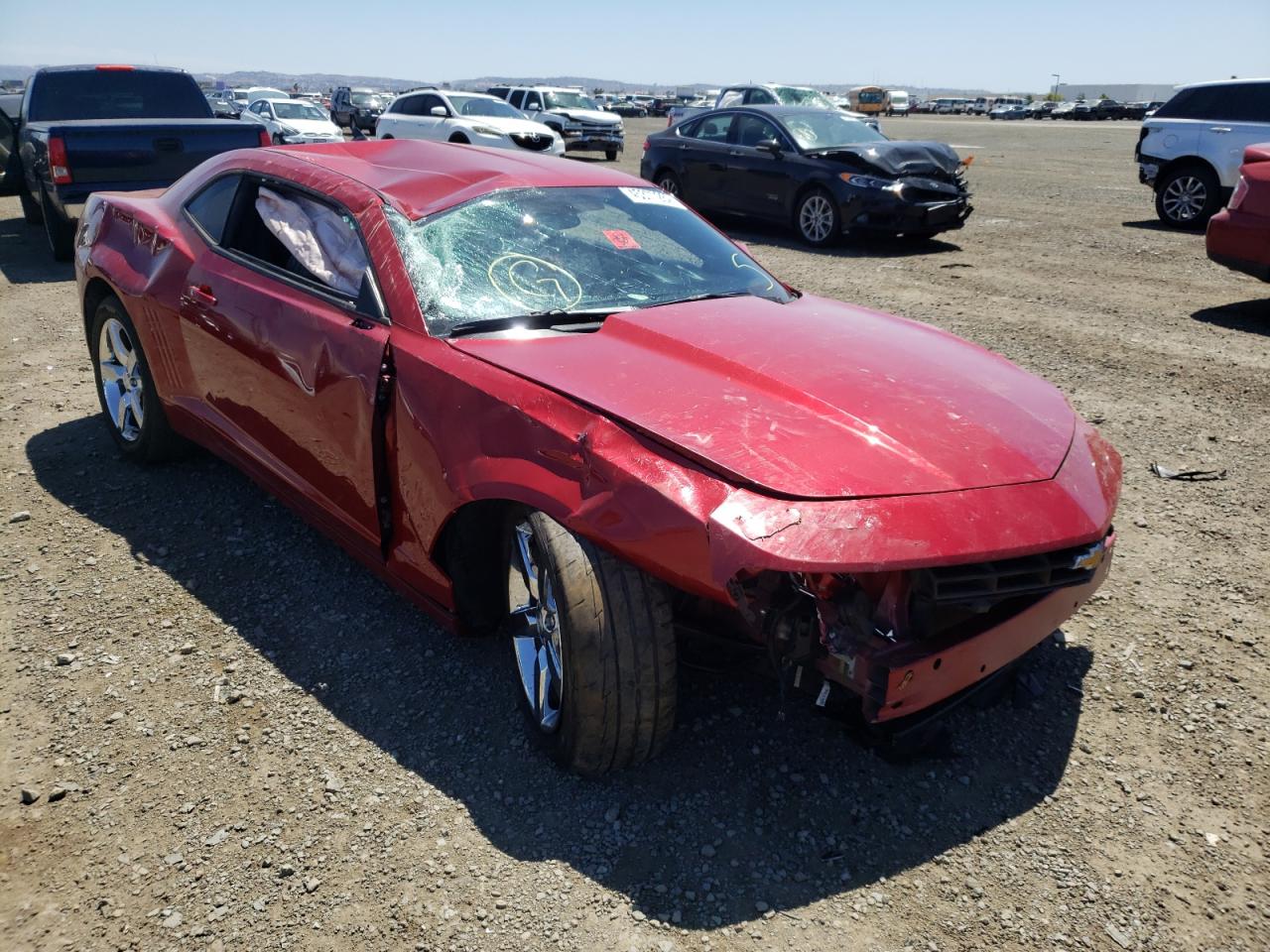 CHEVROLET CAMARO LT 2015 with VIN 2G1FD1E39F9285425 - Photo from auction