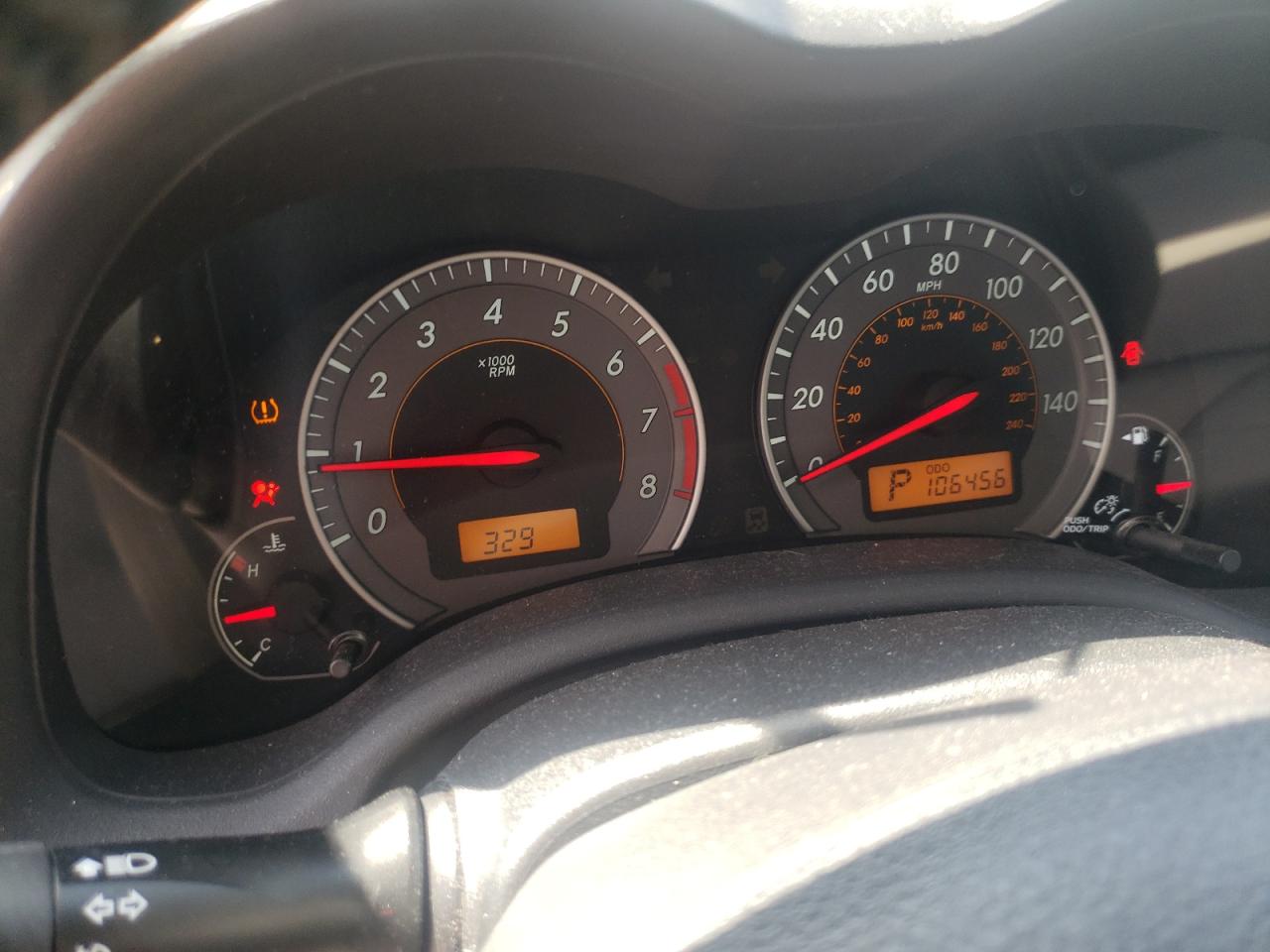 Photo 8 from auction – 2010 TOYOTA COROLLA BA with VIN 1NXBU4EE4AZ169551