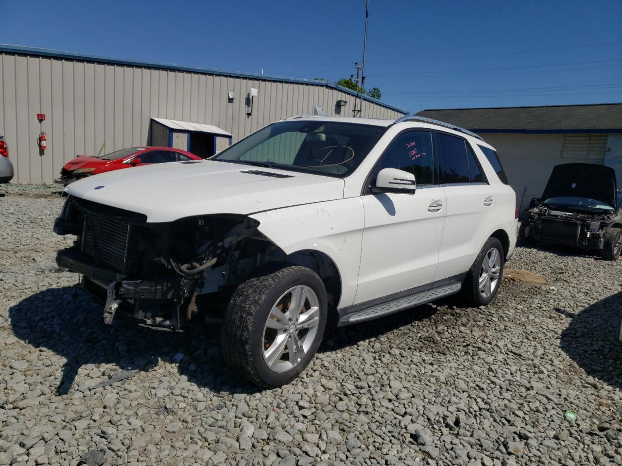 Photo 2 from auction – 2014 MERCEDES-BENZ ML 350 BLU with VIN 4JGDA2EB0EA324549