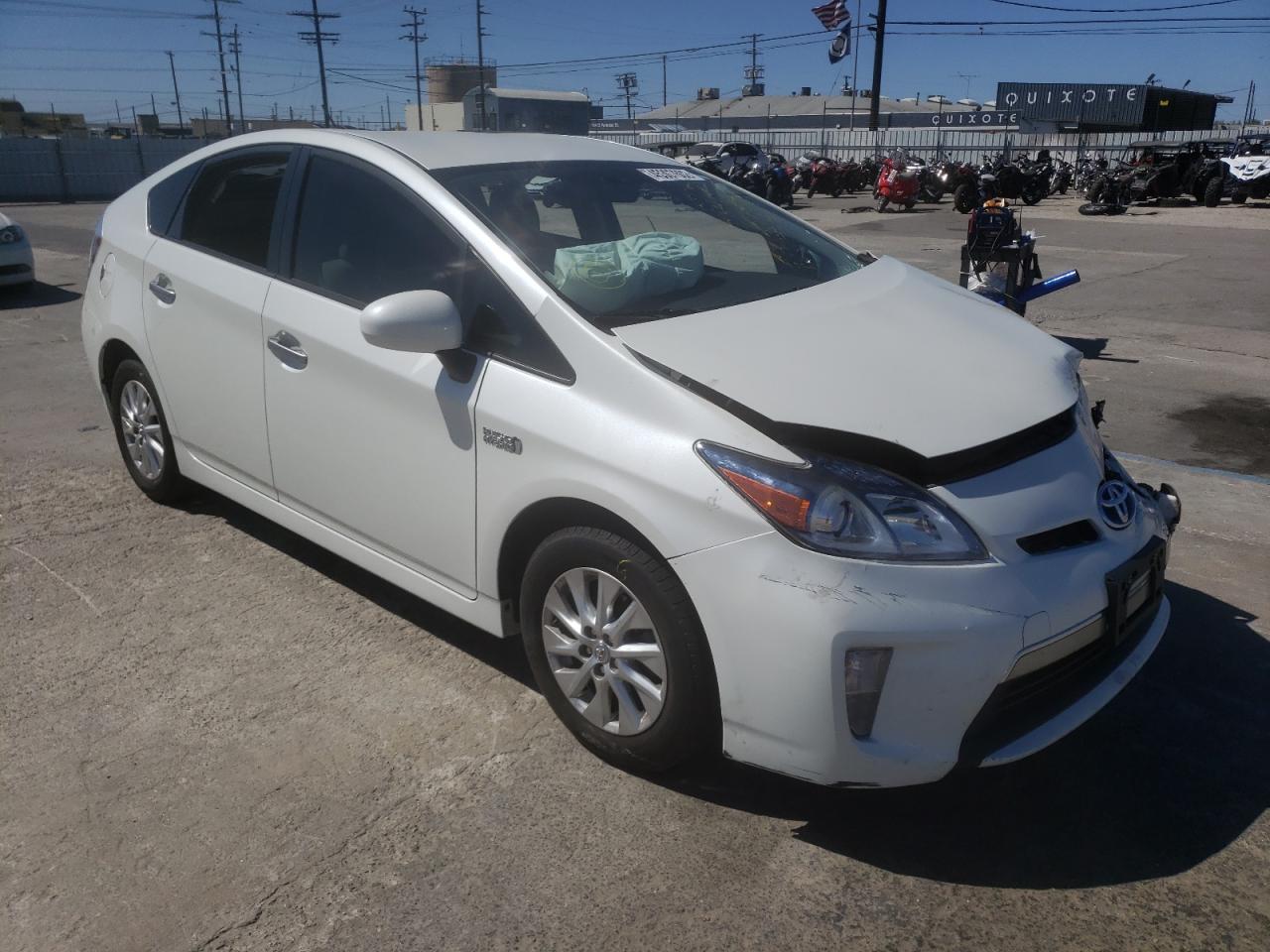 TOYOTA PRIUS PLUG 2014 with VIN JTDKN3DP0E3062183 - Photo from auction