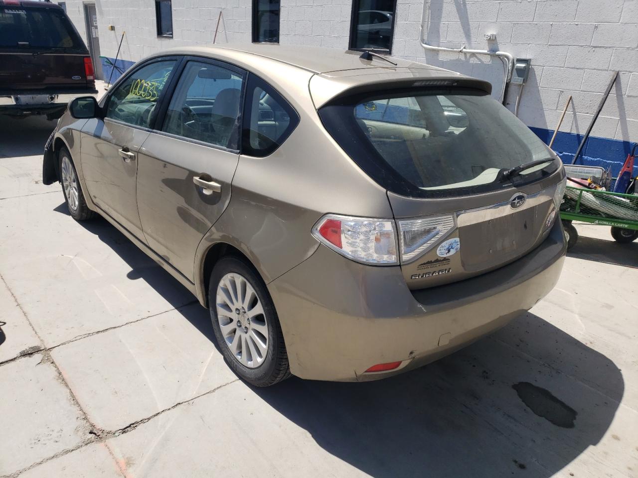 Photo 3 from auction – 2008 SUBARU IMPREZA 2. with VIN JF1GH61678H825825