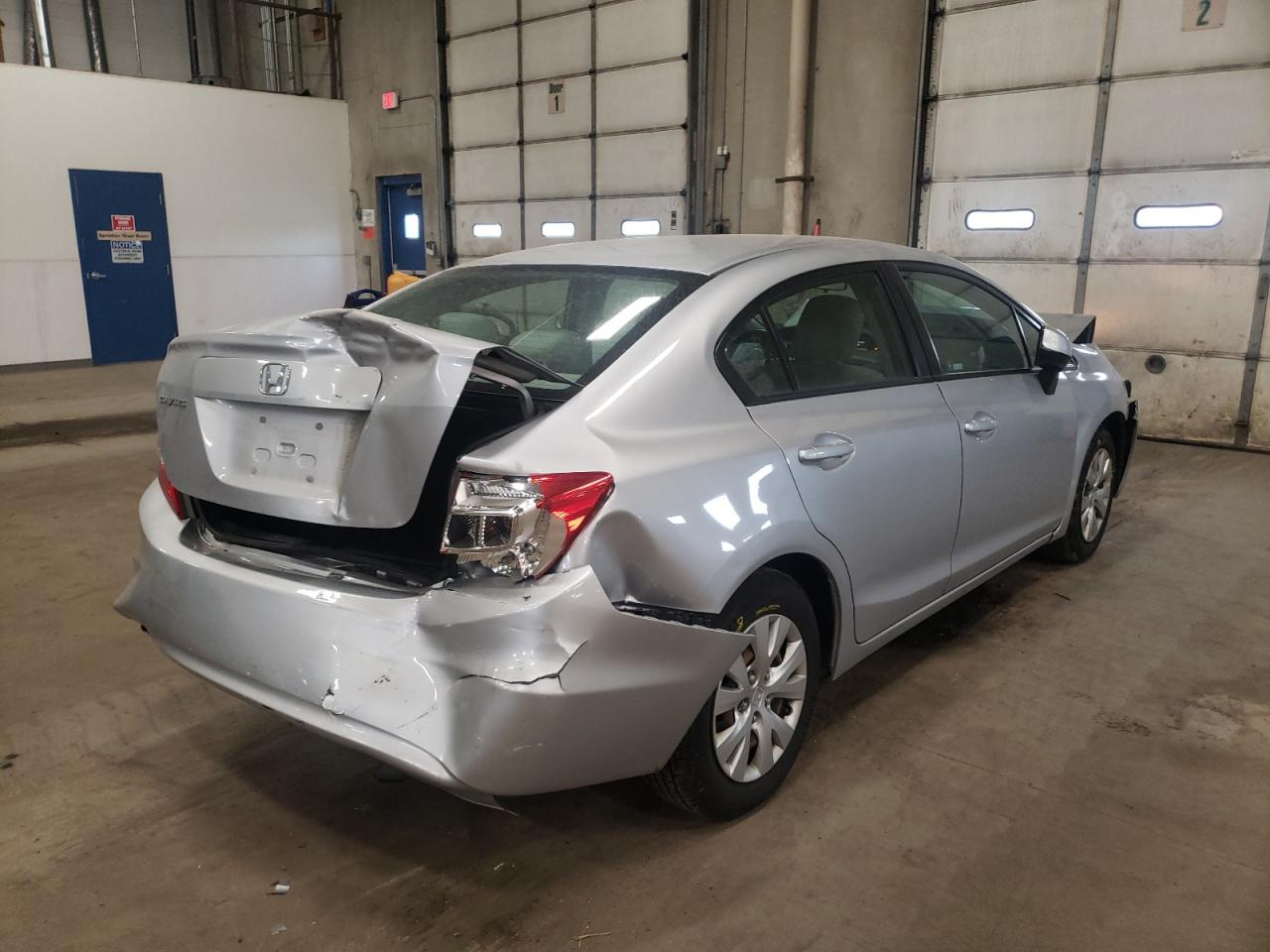 Photo 4 from auction – 2012 HONDA CIVIC LX with VIN 19XFB2F51CE017257