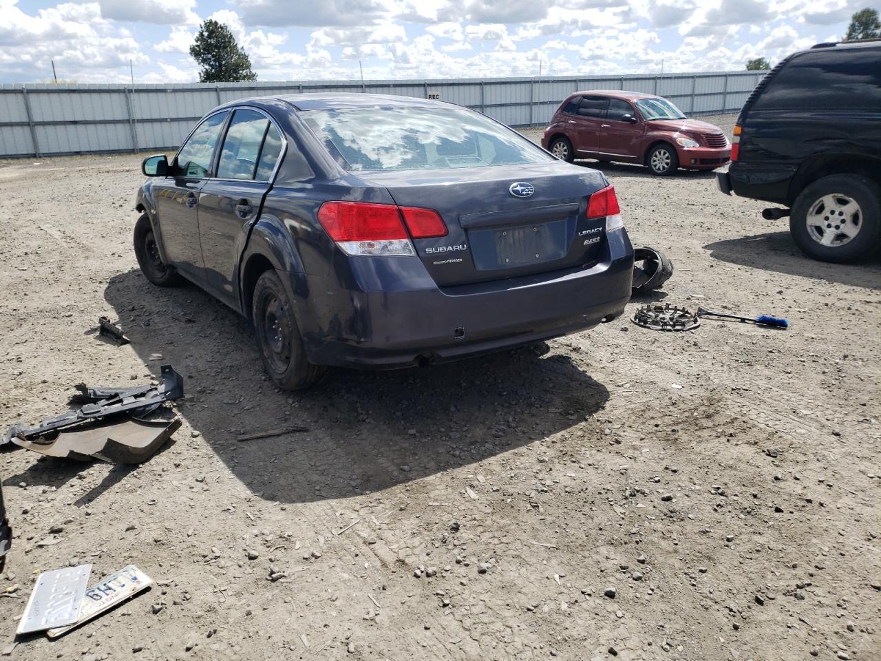 Photo 3 from auction – 2010 SUBARU LEGACY 2.5 with VIN 4S3BMBA6XA3236473