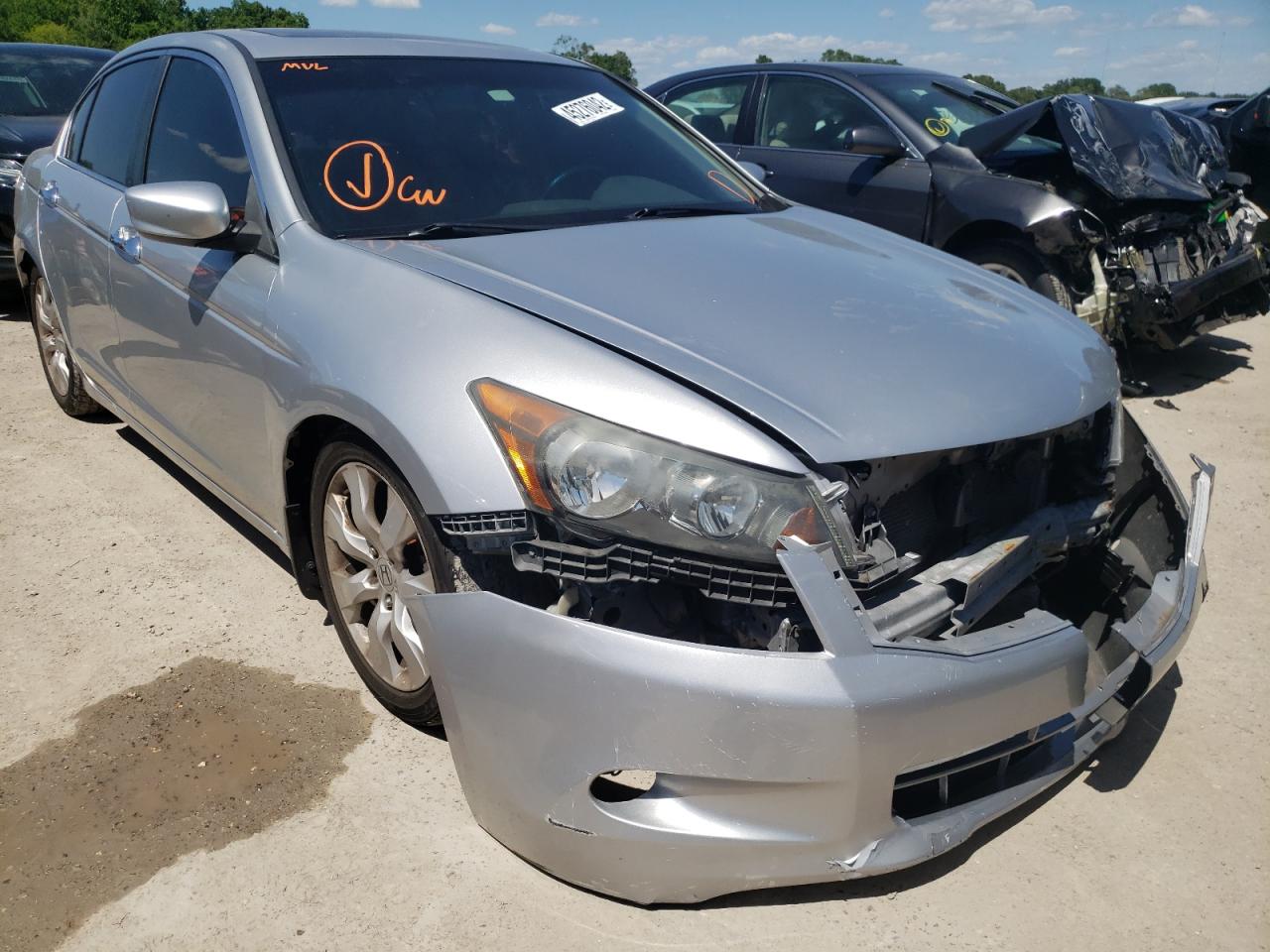 HONDA ACCORD EXL 2010 with VIN 1HGCP3F86AA009693 - Photo from auction
