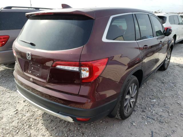 Photo 4 from auction – 2019 HONDA PILOT EXL with VIN 5FNYF5H57KB027439