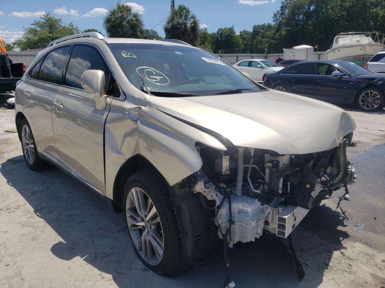 LEXUS RX 350 2015 with VIN 2T2ZK1BA5FC195570 - Photo from auction