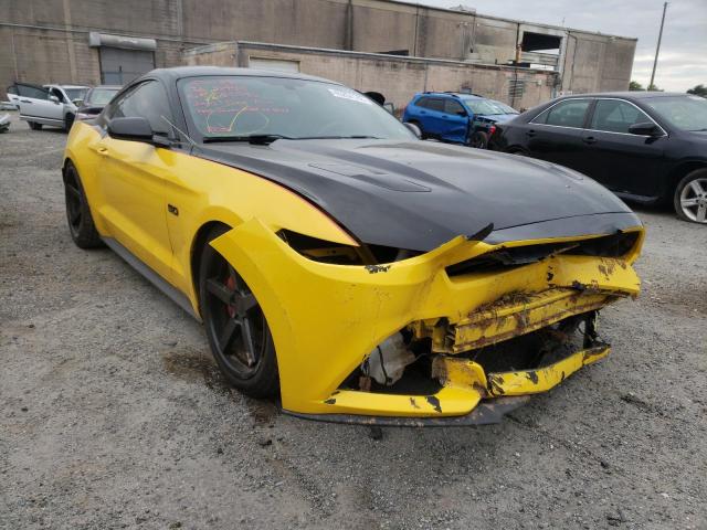 FORD MUSTANG GT 2015 with VIN 1FA6P8CF0F5350895 - Photo from auction