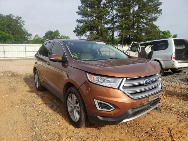 FORD EDGE SEL 2017 with VIN 2FMPK3J84HBC07527 - Photo from auction