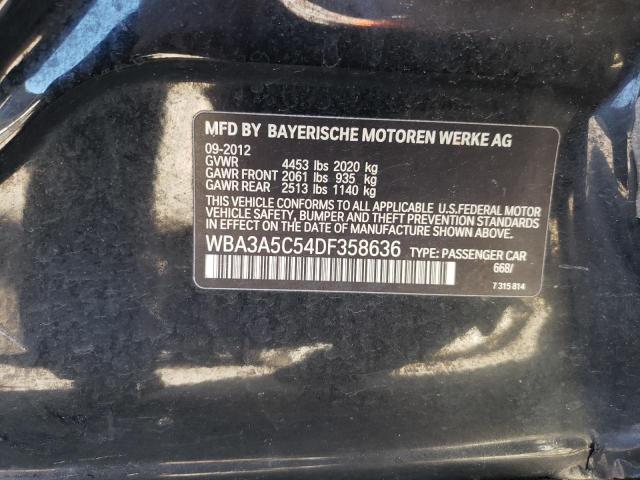 Photo 10 from auction – 2013 BMW 328 I with VIN WBA3A5C54DF358636