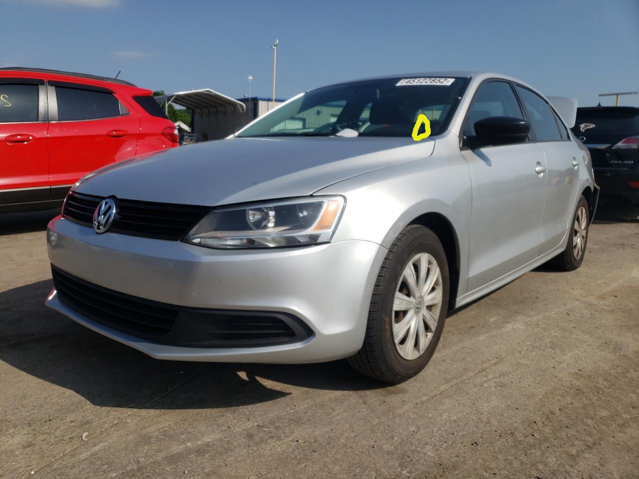 Photo 2 from auction – 2014 VOLKSWAGEN JETTA BASE with VIN 3VW1K7AJ9EM435857