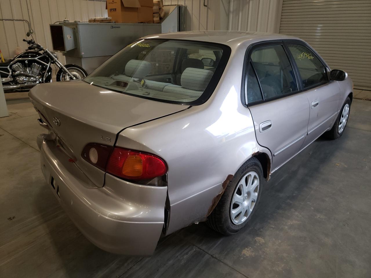 Photo 4 from auction – 2001 TOYOTA COROLLA SE with VIN 1NXBR12E41Z540776