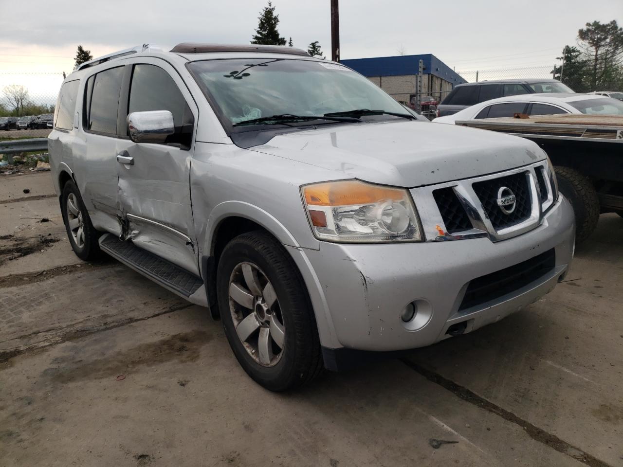 NISSAN ARMADA SV 2011 with VIN 5N1BA0ND6BN607667 - Photo from auction