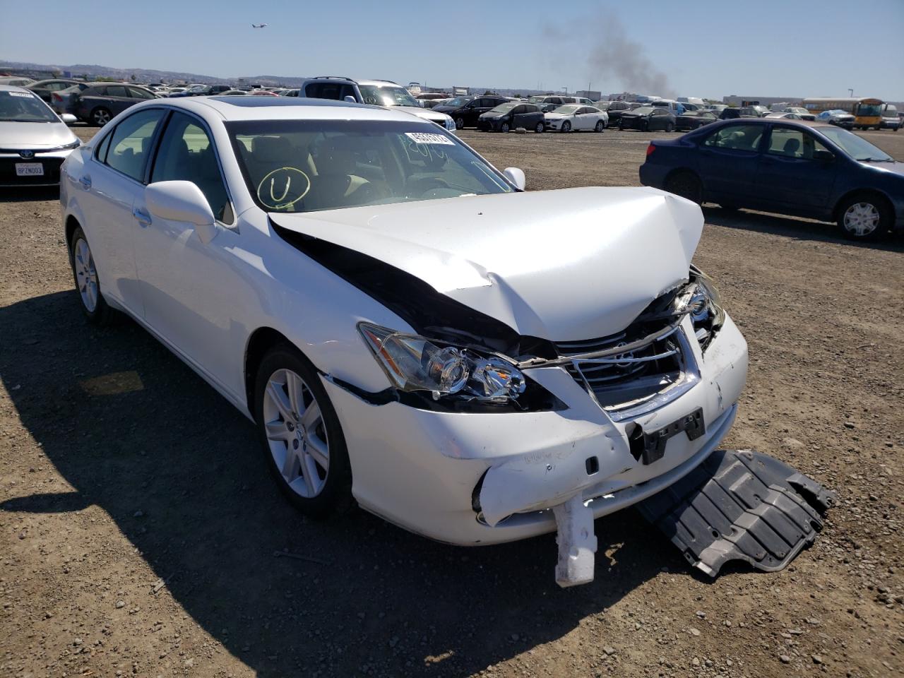 LEXUS ES 350 2007 with VIN JTHBJ46G672142108 - Photo from auction