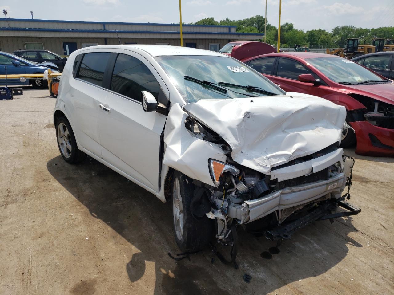 CHEVROLET SONIC LTZ 2012 with VIN 1G1JE6SH5C4147769 - Photo from auction