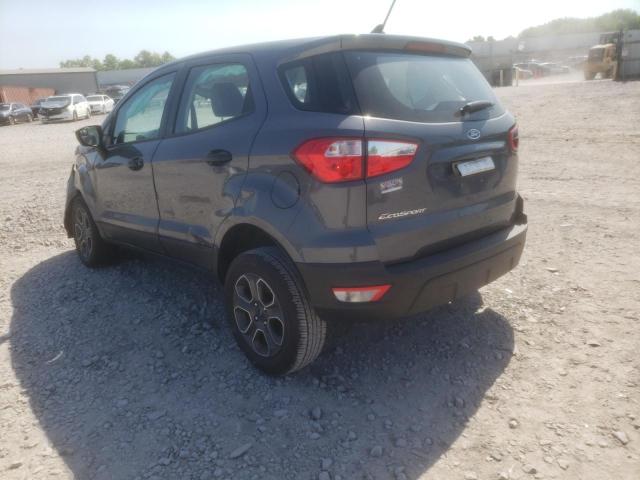 Photo 3 from auction – 2021 FORD ECOSPORT S with VIN MAJ3S2FE3MC450693