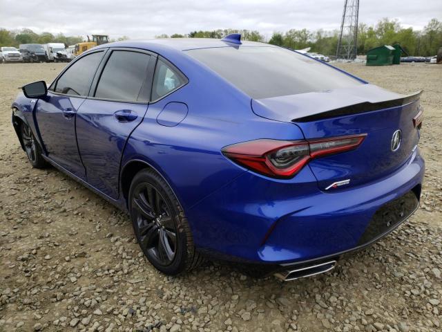 Photo 3 from auction – 2021 ACURA TLX TECH A with VIN 19UUB6F53MA003574