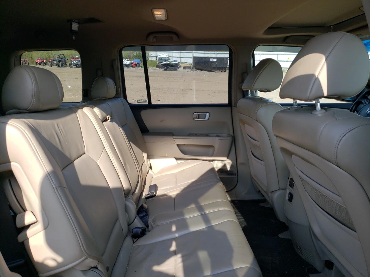 Photo 6 from auction – 2009 HONDA PILOT EXL with VIN 5FNYF485X9B000997