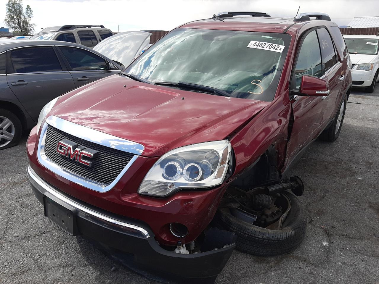 Photo 2 from auction – 2008 GMC ACADIA SLT with VIN 1GKER33728J279774